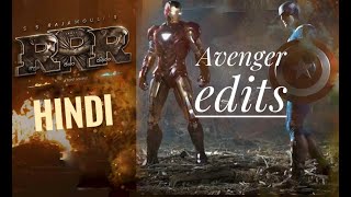 RRR Official Trailer (Hindi) India’s Biggest Action Drama | Iron Man | Captain America | Avengers