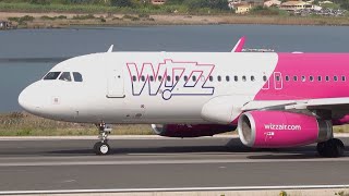 WizzAir Airbus A320 || Landing and takeoff at Corfu/CFU [Plane Of The Day]