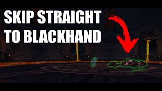 Skip Straight to Blackhand for the Ironhoof Destroyer Blackrock Foundry Guide