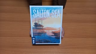 Unboxing di Salton Sea