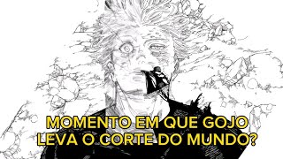 NOVA ARTE DE GEGE APONTA O MOMENTO EM QUE GOJO LEVA O CORTE? #jujutsukaisen #animes #jjk #einerd