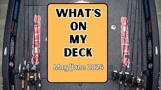 What's On My Deck - May & June 2024