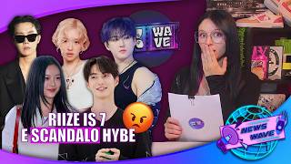 SCANDALO HYBE, RIIZE is 7 e J-HOPE ritorna 🇰🇷🫰🏻NEWS WAVE [Notizie su KPOP e Corea]