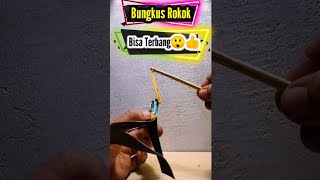 Membuat Mainan Terbang Dari Bungkus Rokok #shorts #kitiran