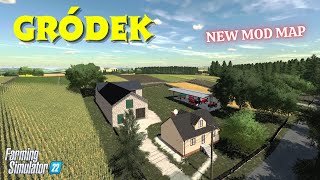 "GRÓDEK" FS22 Map Tour/Review | New Mod Map | Farming Simulator 22 | PS5