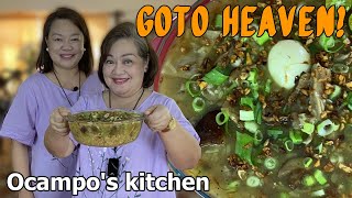 Tasty Kapampangan Goto! - Ocampo's Kitchen