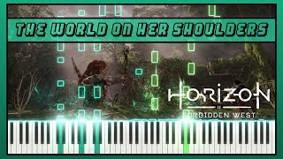 The World on Her Shoulders - Horizon Forbidden West || Piano Cover