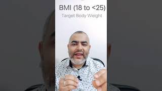 الوزن المثالي للحماية من أمراض القلب والضغط ومضاعفاته - Target Body Weight