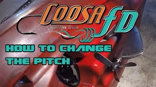 How to Change the Pitch on New Jackson Coosa FD and Cruise FD Kayak