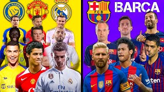 Ronaldo's Teams 🆚 Prime Barcelona 💪🏆 Messi, Neymar, Suarez, Benzema, Rooney