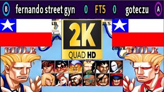 Street Fighter II: Champion Edition - fernando street gyn VS goteczu - FT5