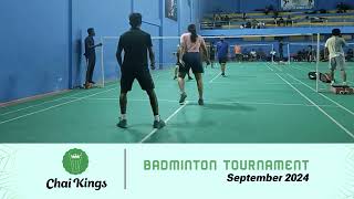 Mixed Doubles Match 7 | Chai Kings 3rd Badminton Tournament  #Chennai