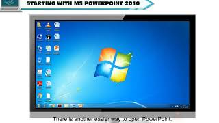 Chapter-Introduction to PowerPoint                     Class-IV