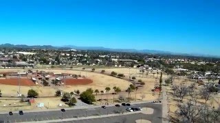 Syma X8C with Runcam HD in Glendale, AZ at Sahuaro Ranch Park