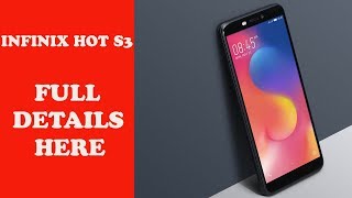 Infinix hot S3 20 MP Budget Smartphone