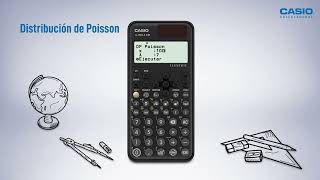 Classwiz fx-991LA CW | Distribución de Poisson.