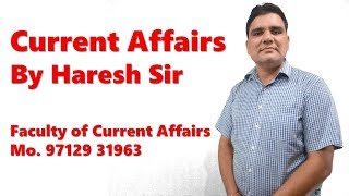 Current Affairs April By Haresh Sir