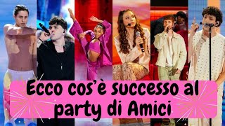 Ecco cosa è successo al party dopo la finale di Amici