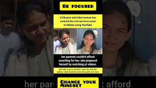 Tribal women eared Upsc exam #viral #trending #IAS #UPSC CSE #lbsnaa#tribal #administration #success