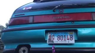 1991 Honda Civic Startup