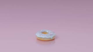 Rotating Donut Animated Wallpaper