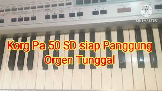 Keyboard Korg Pa 50 SD second mulus siap Organ Tunggal