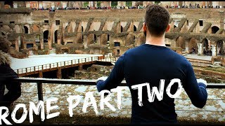 ROME TRAVEL VLOG pt2 COLOSSEUM