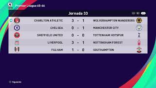 Charlton Athletic v Wolverhampton, Jornada 33, Temporada 65-66, PES 2021 nivel leyenda