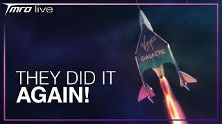 Virgin Just Sent their first Civilians to Space // LIVE SHOW