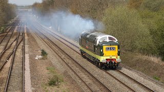 Deltic D9000 Royal Scots Grey Returns on Two Engines!