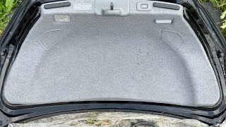 Removing the trunk garnish Acura RL KB2