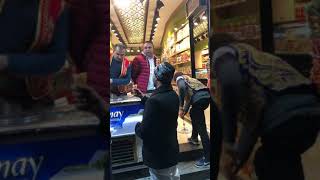 Funny Turkish Ice Cream Man in Istanbul vlog 73