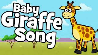 Baby Giraffe Song - animal dance song for kids | Hooray Kids Songs & Nursery Rhymes - funny kid song