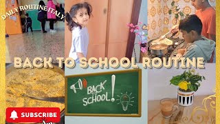 Routine after vacations || Kids love going back to school