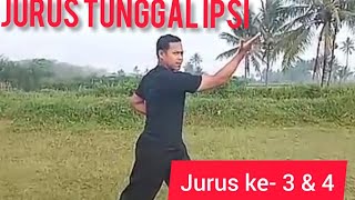 JURUS TUNGGAL IPSI Jurus ke-3 & 4