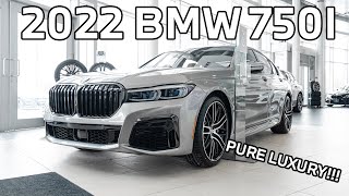 2022 BMW 750i Donington Grey Metallic Review