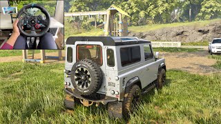 Land Rover Defender Works V8 - The Crew Motorfest | Logitech G29 gameplay