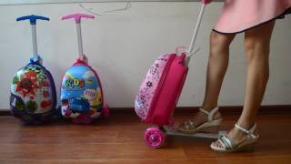 ZZMERCK Kids Scooter Luggage