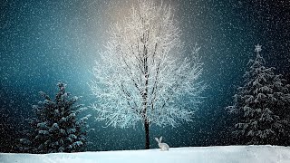 Christmas Snow - Calming Music for Sleeping, Studying and Relaxing