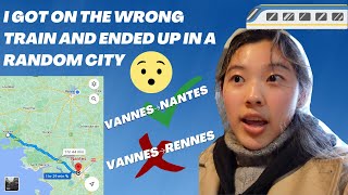 I hopped on the wrong train and ended up in a random French city…