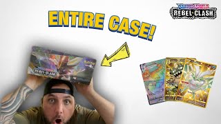 *OPENING A WHOLE CASE* Pokemon Cards Opening From the New Rebel Clash Build And Battle Box