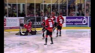 Devils V Clan - Great save by Chris Whitley