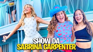 FUI NO SHOW DA SABRINA CARPENTER E FIQUEI NA GRADE COM A FABI LANDIM - MELHOR SHOW DA MINHA VIDA