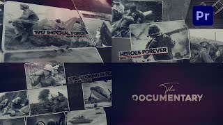 The Documentary Slideshow Template For Premiere Pro