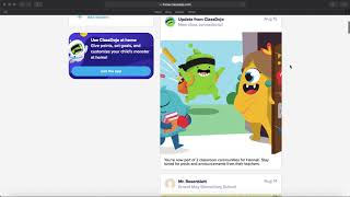 Communicating with Teachers via ClassDojo