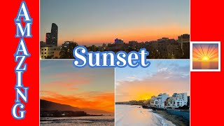 THE BEAUTIFUL SUNSET IN CANARY ISLAND|DUBAI|JORDAN