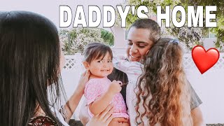 HE'S HOME! | MILITARY FAMILY HOMECOMING