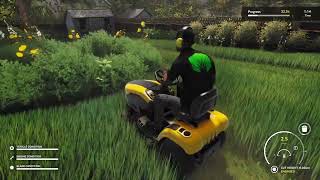 Mowing Tall Grass STIGA Mower!