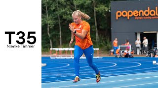 Classificatie T35 | Nienke Timmer maakt haar paralympisch debuut