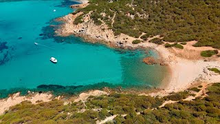 Cala Antoni Areddu (Teulada - Sardegna) aerial/drone 4k